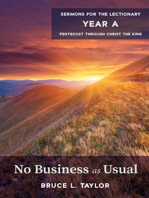 cover image of No Business as Usual